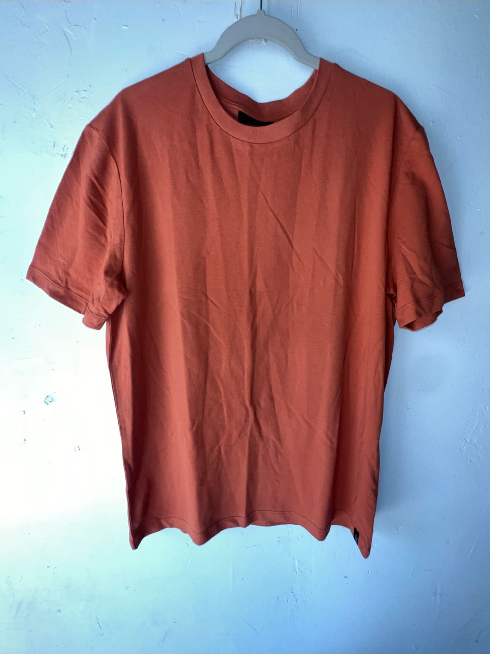 Scotch & Soda Men's Crew Neck T‑Shirt in Rust